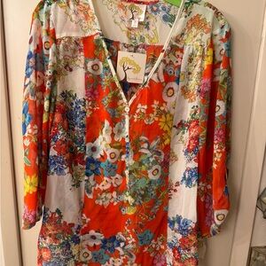 Floral Women's Top - Multicolor